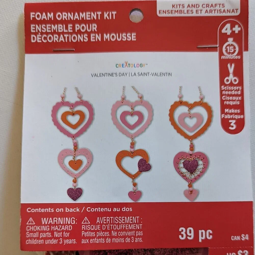 NWT Lot 9 Valentine Galentine Day Crafts Balloon Stickers Bundle Michael's Party